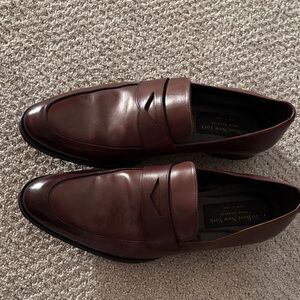 To Boot Dark Brown Leather Loafers
